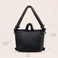 sac doudoune noir grande taille esprit sacoche travail sport week-ends