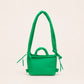 sac à main doudoune mode vert kelly transformable bandoulière, main ou sac à dos