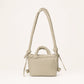sac tendance molletonné gris beige sauge minéral confortable et transformable en sac à dos