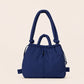 sac doudoune à grande anses matelassées bleu nuit marine mode casual chic 2026