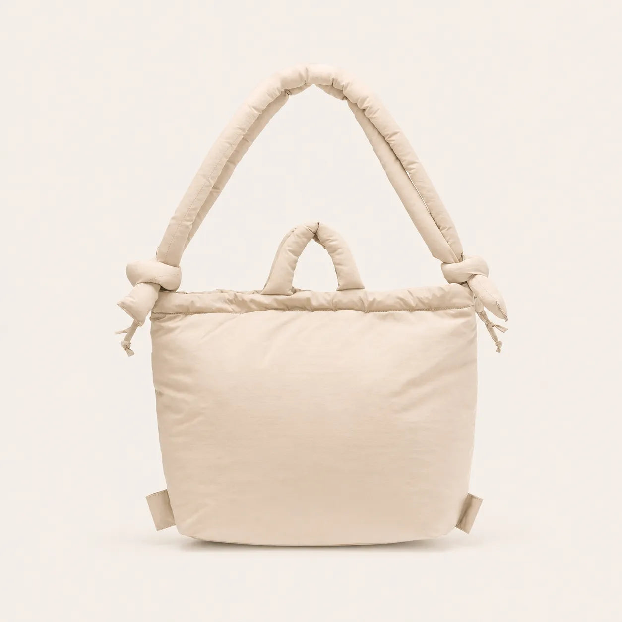 sac doudoune tendance casual chic blanc crème 