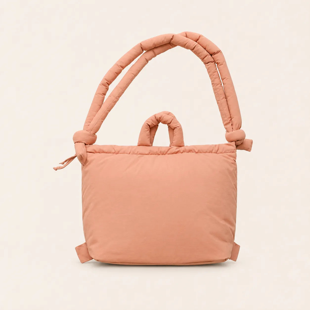sac en tissu matelassé tendance casual chic 2026 vieux rose grande capacité 